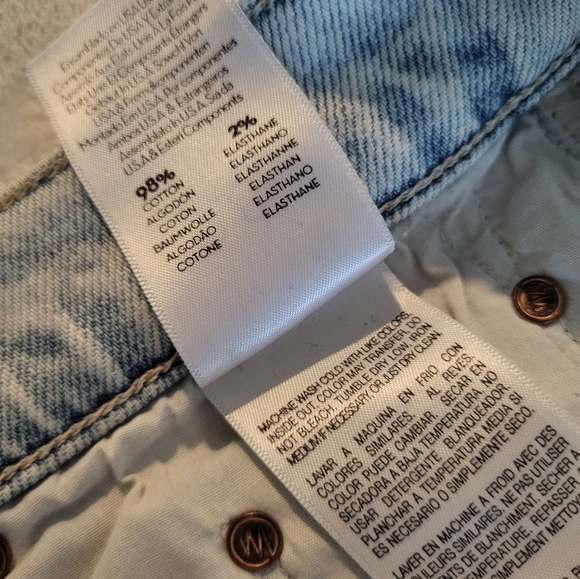 Mother Jeans Tomcat Ankle Fray Saved by the Bell 28 - Picture 5 of 6